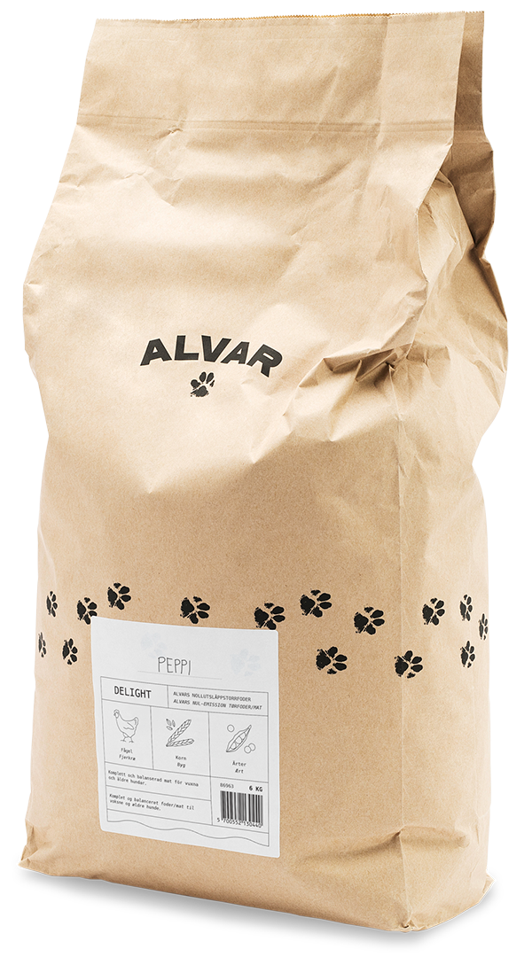 Alvar Pet Torrfoder Delight till Hund – 2 kg