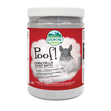 Oxbow Poof! Sandbad för Chinchilla – 1,13 kg