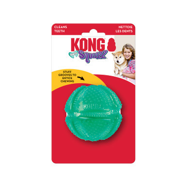 KONG Squeezz Dental Ball hundleksak – KONG Dental Ball