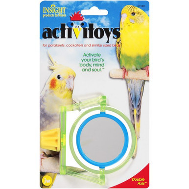 Activitoy Double Axis Mirror fågelleksak – One Size