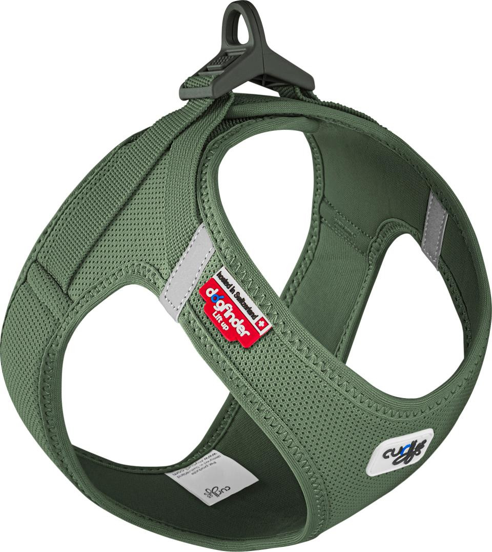 Clasp Vest Air Mesh Harness Sele till Hund Grön – 2XS