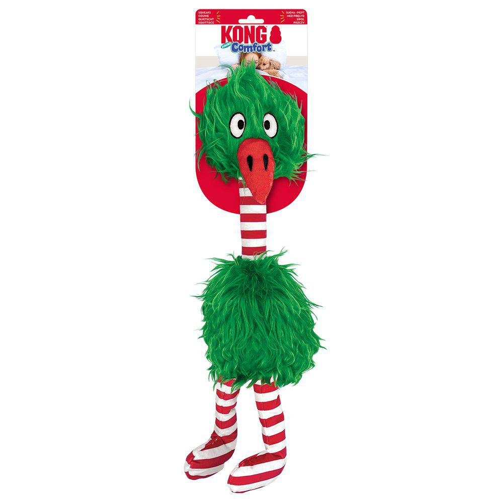 KONG Holiday Jumbo Bird Hundleksak – XL Holiday Bird