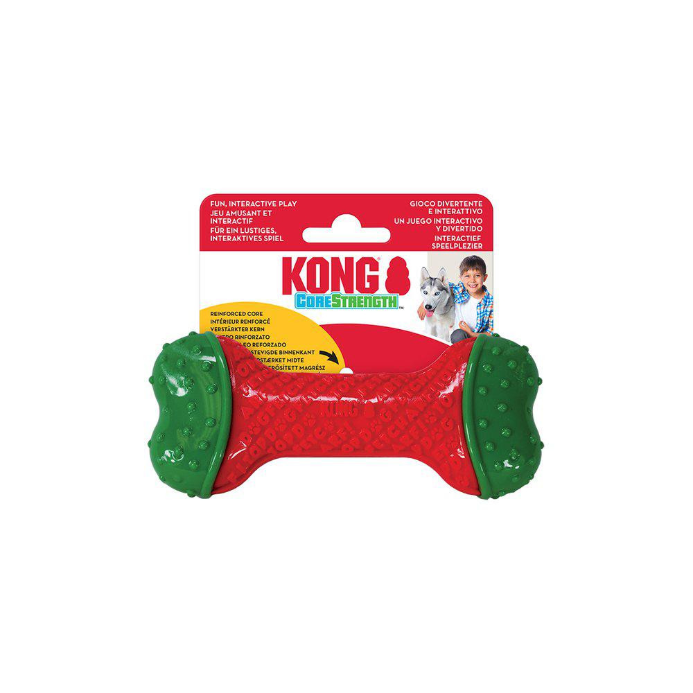 KONG Holiday Corestrength Bone Tuggleksak – M/L