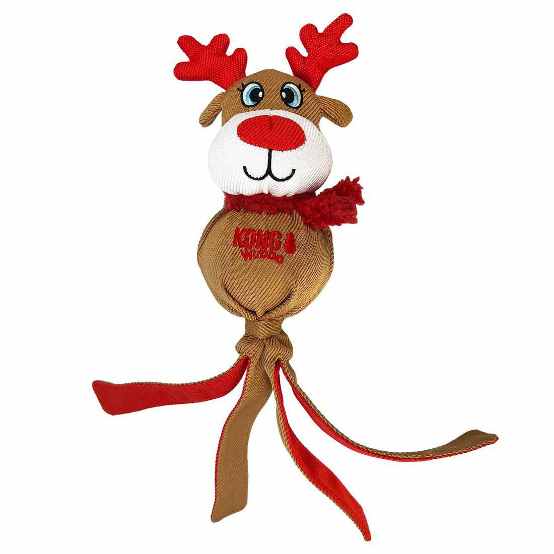 KONG Holiday Wubba Mix Hundleksak – Holiday Wubba