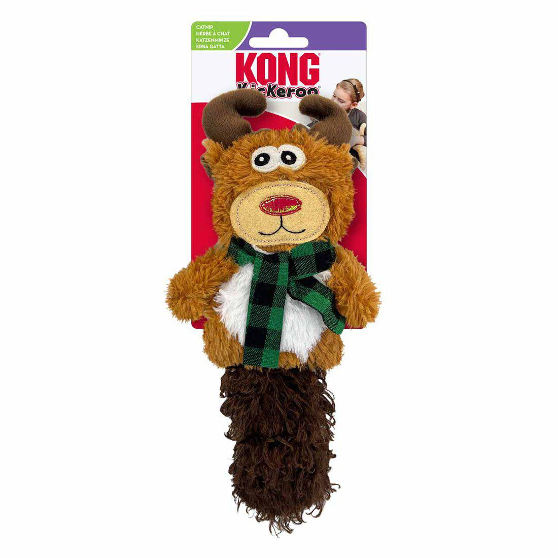 KONG Holiday Kickeroo Character Kattleksak – Julleksak Kattmynta