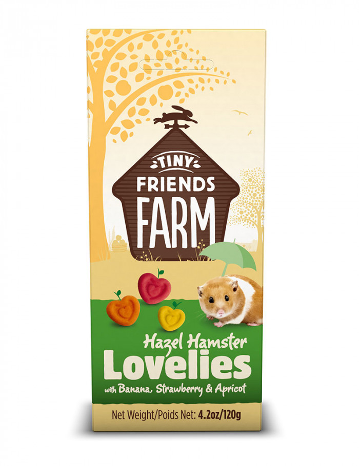 Hazel Hamster Lovelies Fruktgodis – 120 g