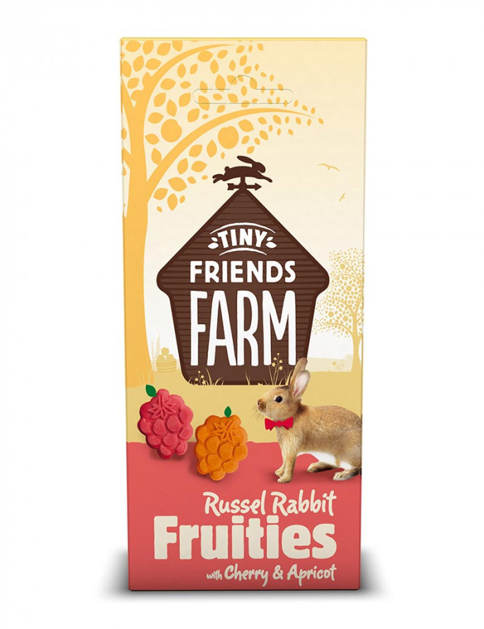 Russel Rabbit Fruities Gnagargodis - 120 g | Djurtyp - Kanin - Kaningodis | DogStyle
