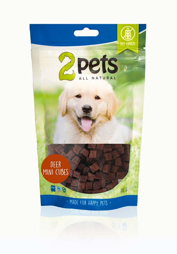 Deer Minicubes hundgodis - 100 g