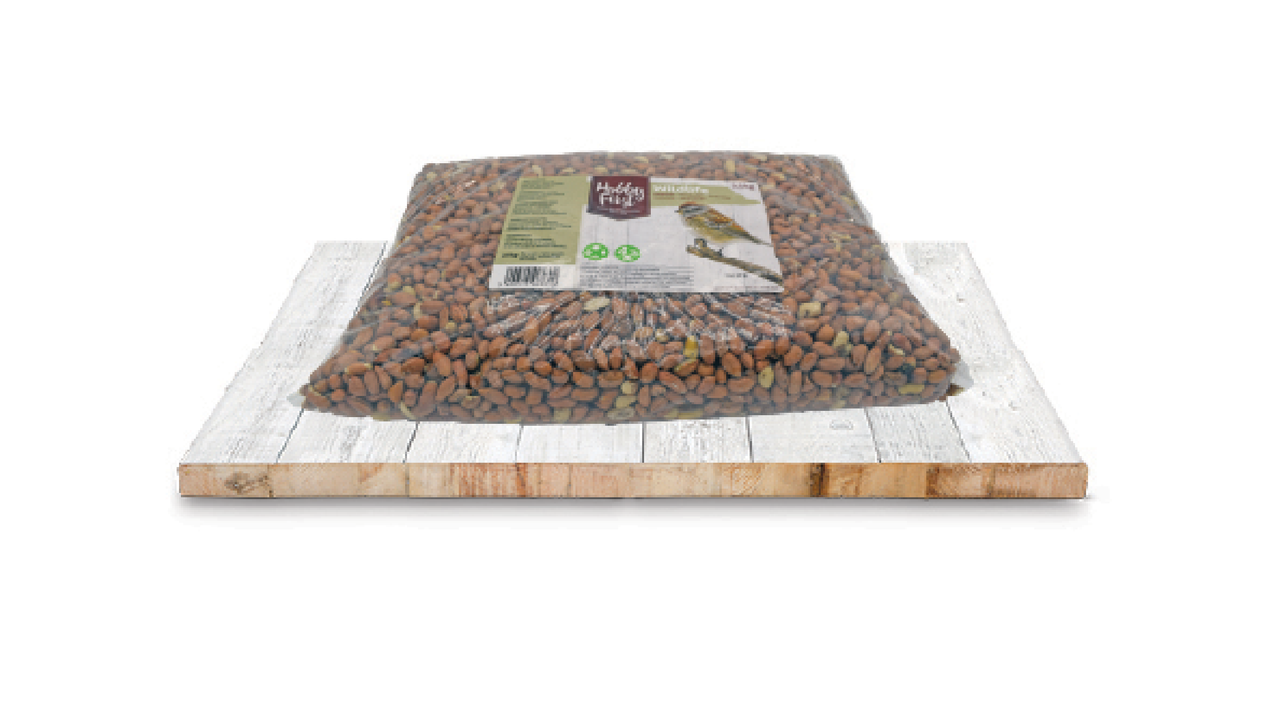 Wildlife Peanuts Hela Jordnötter Vildfågel – 2,5 kg