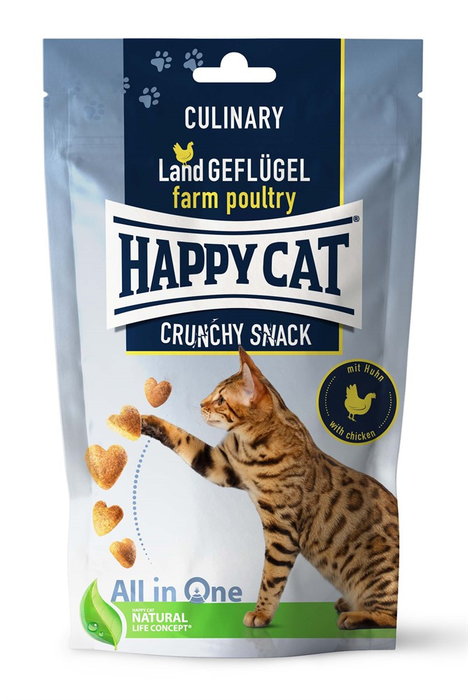 Crunchy Snack Fågel & Morot Kattgodis - 100 g