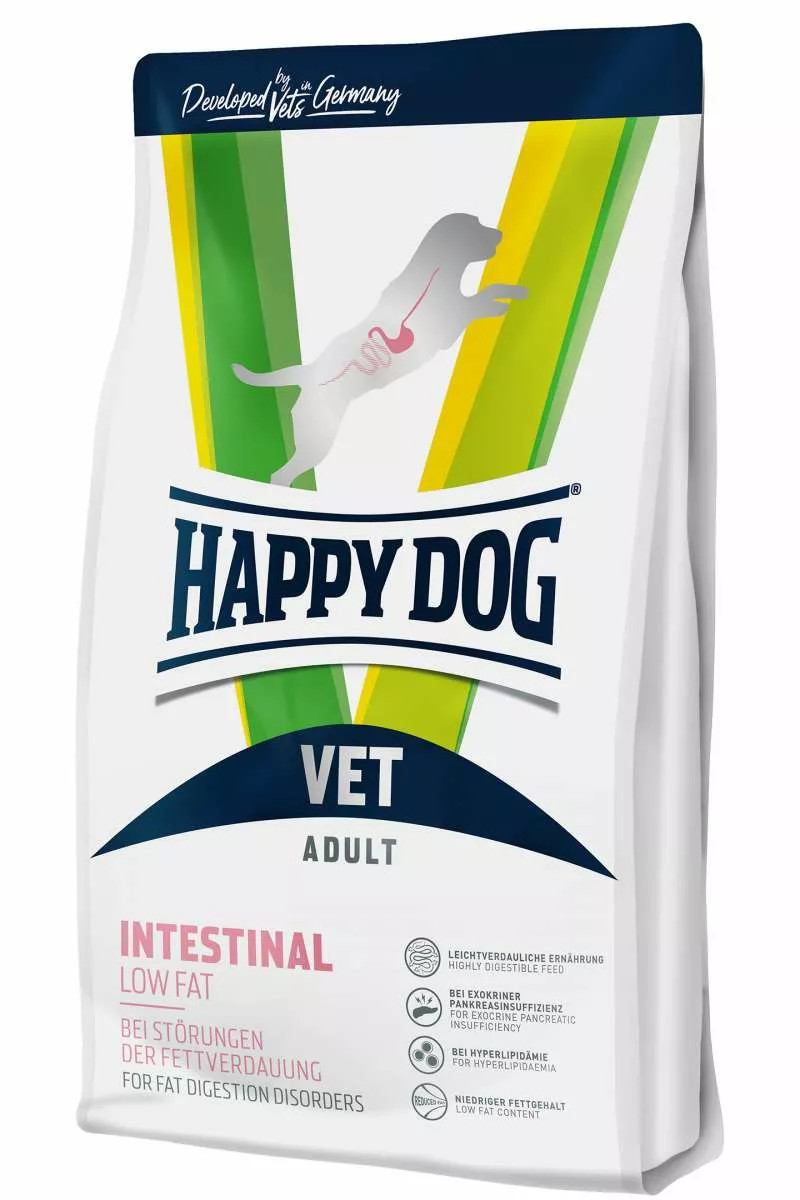 Vet Diet Intestinal Low Fat Torrfoder till Hund – 1 kg