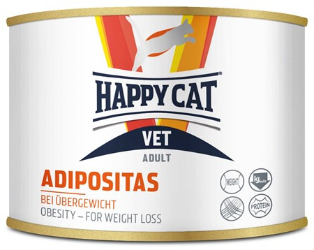 Vet Diet Adipositas Våtfoder för Katt – 6 x 200 g