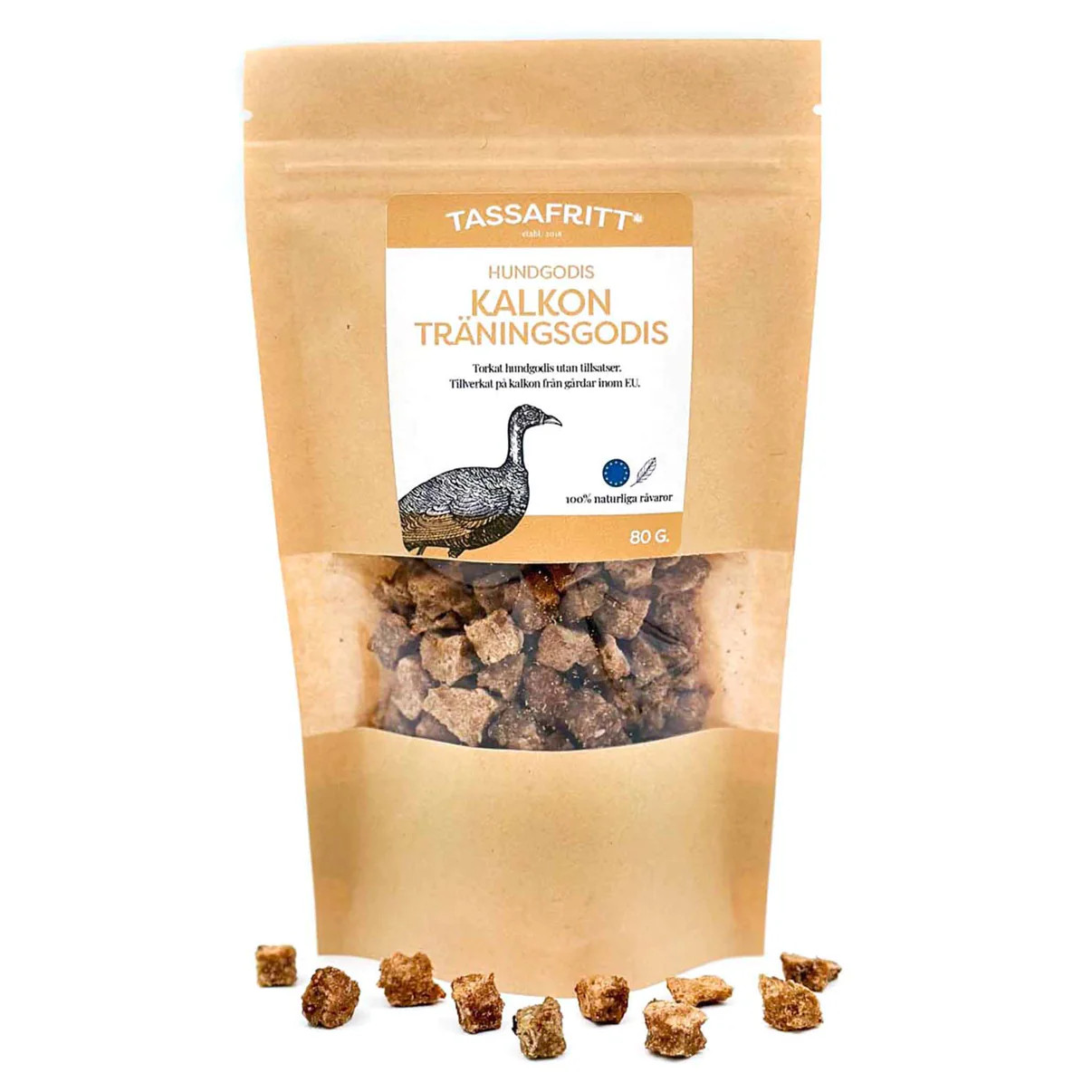 Svenskt Träningsgodis Kalkon - 80 g