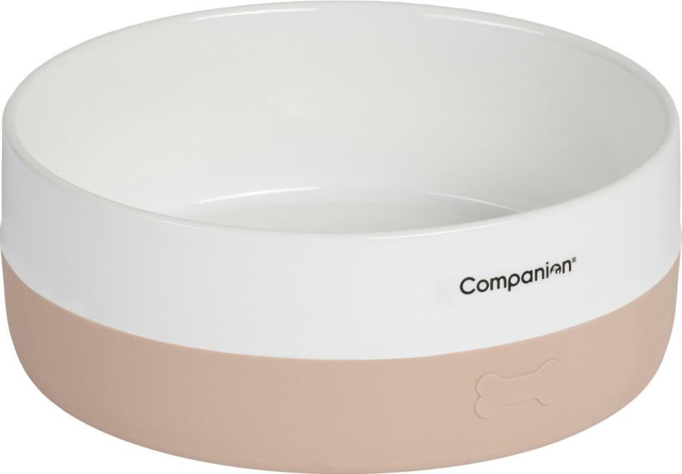 Keramikskål med Silikonbotten - Nude Large | Djurtyp - Hund - Hemmet - Mat och vattenskålar - Matskålar | DogStyle