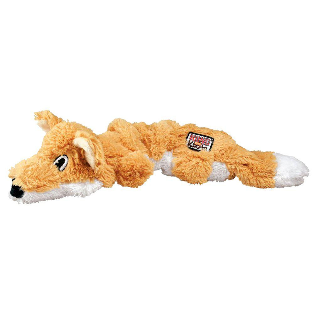 KONG Scrunch Knots Fox – Small/Medium