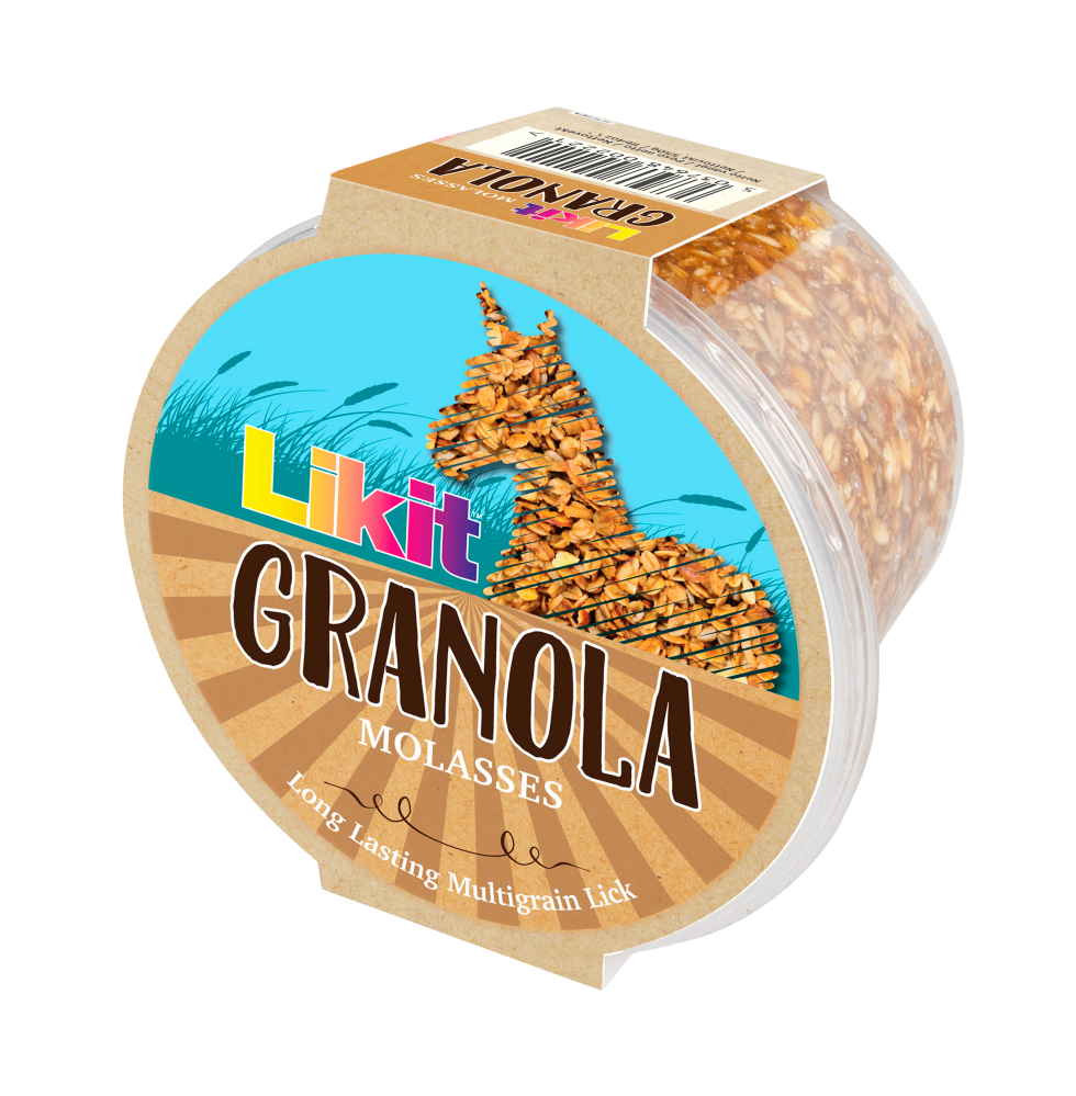 Likit Granola Slicksten till Häst  – Molasses