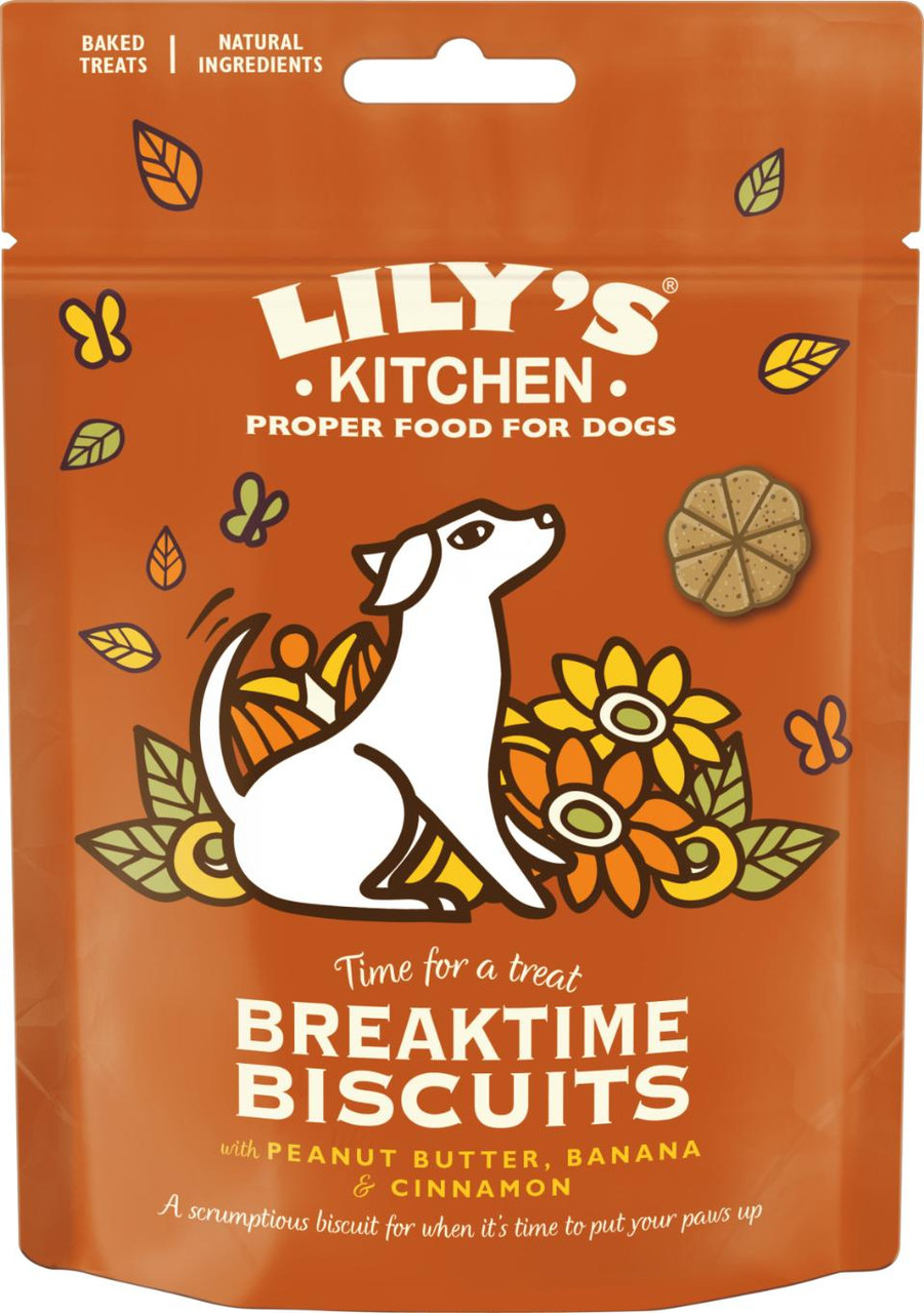 Lilys kitchen Breaktime Biscuits Hundgodis – 80 g