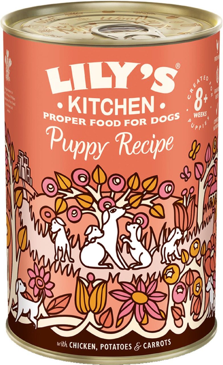 Puppy Recipe Chicken Våtfoder för Valpar – 6 x 400 g