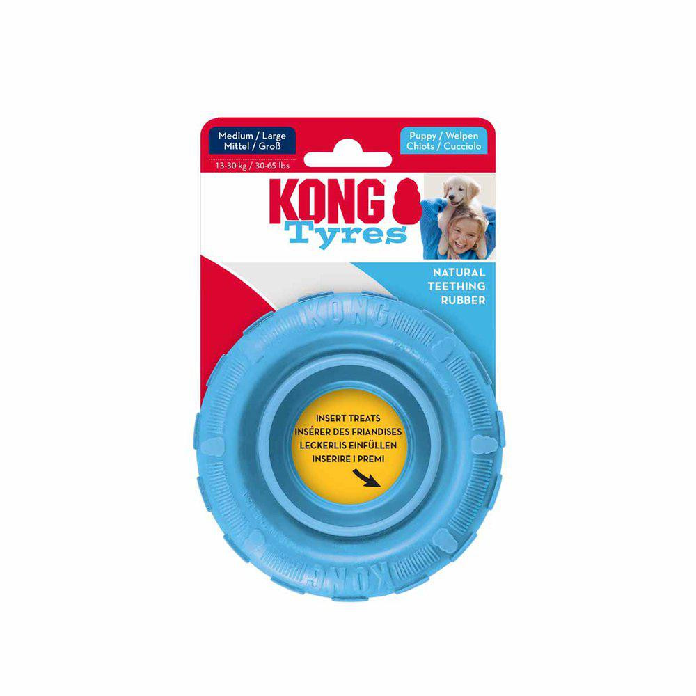 KONG Puppy Tires Leksak till Valpar - M/L