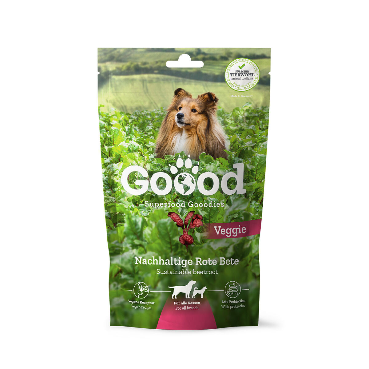 Training Snack Vegetariskt Hundgodis med Rödbeta – 70 g
