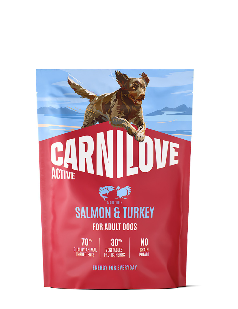 Salmon & Turkey Adult Torrfoder för Vuxna Hundar - 1,5 kg | Djurtyp - Hund - Hundmat - Torrfoder | DogStyle