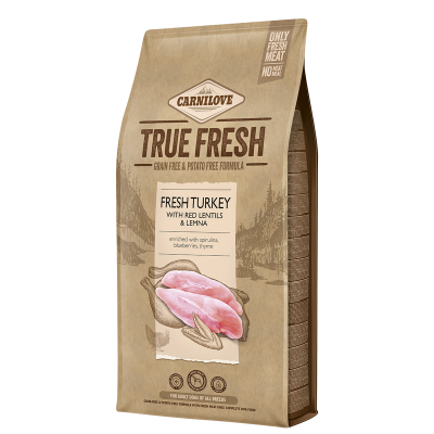 True Fresh Turkey Adult Dogs Torrfoder  - 11,4 kg