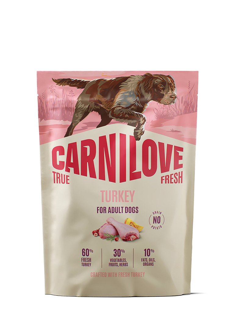 True Fresh Turkey Adult Dogs Torrfoder  - 1,5 kg