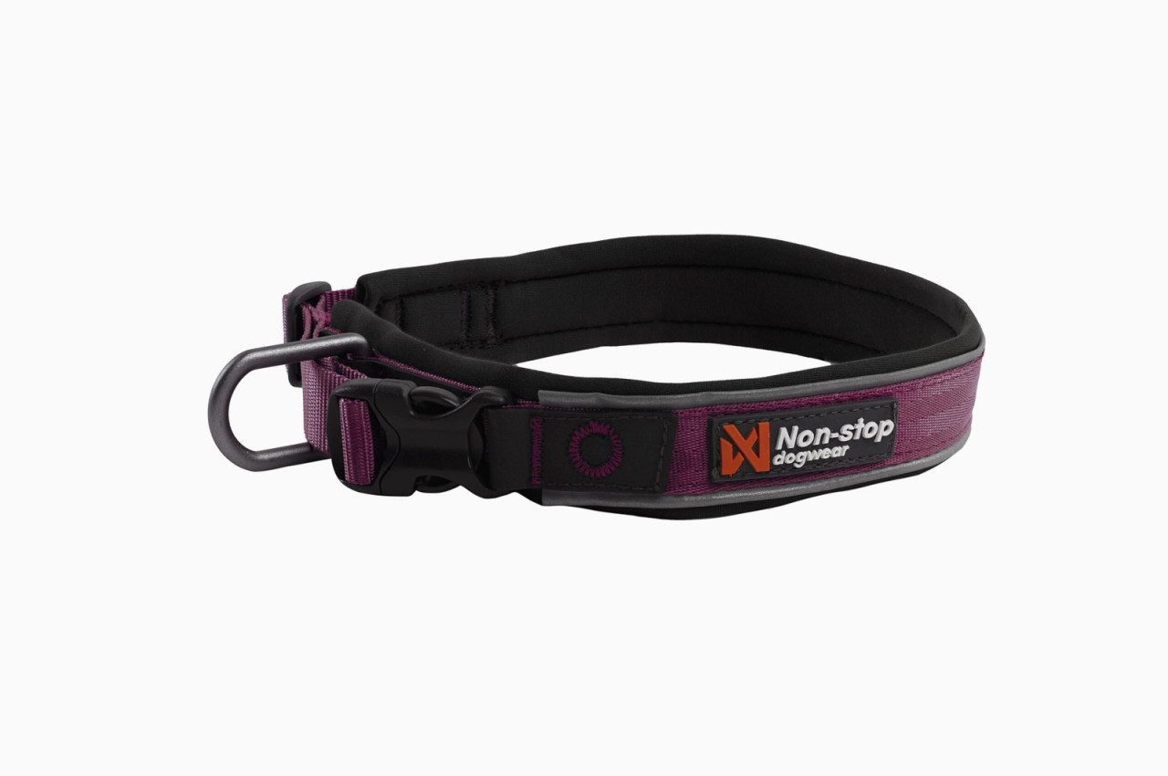 Roam Collar Vadderat Halsband Purple – Purple XXXL