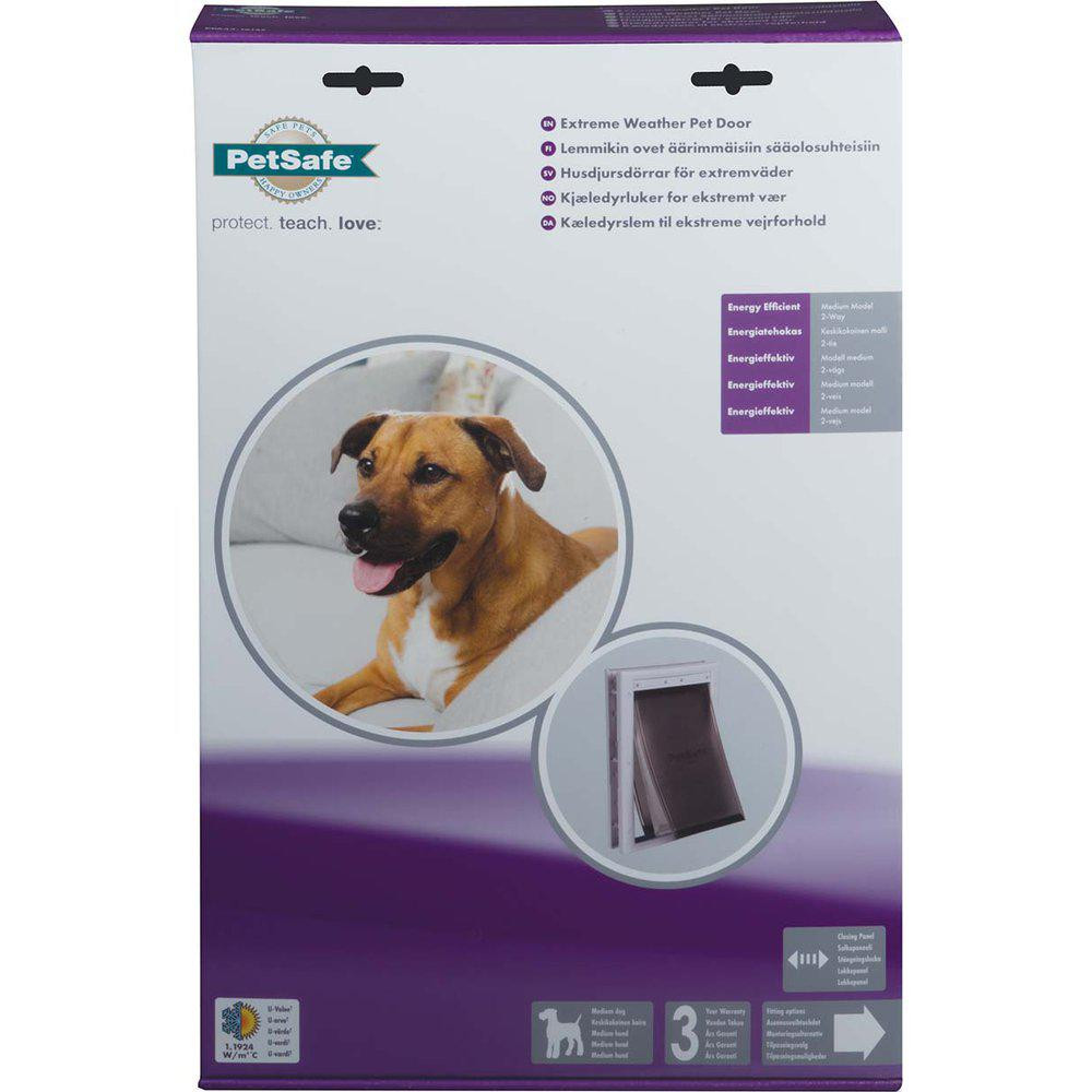 PetSafe Extreme Weather Aluminium Hunddörr – M