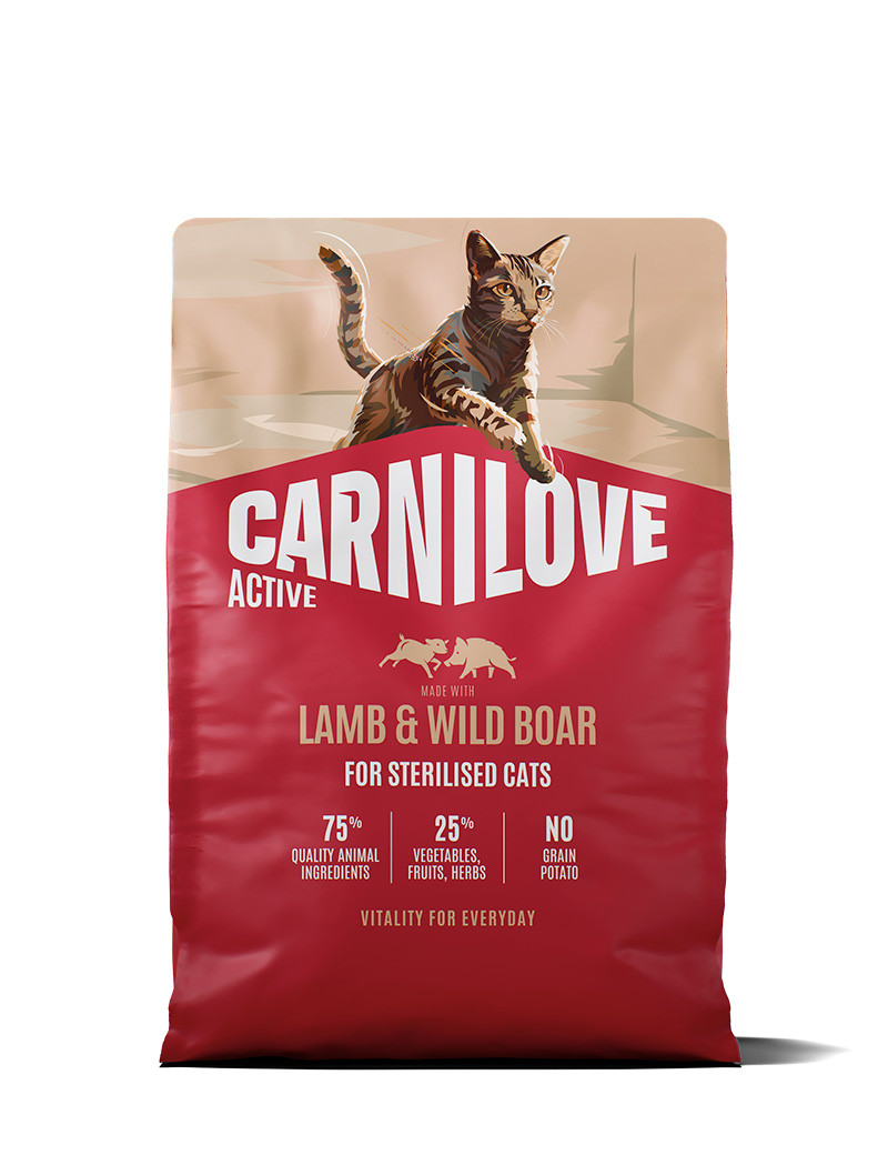 Lamb &amp; Wild Boar Sterilised Torrfoder f&ouml;r Katt - 2 kg