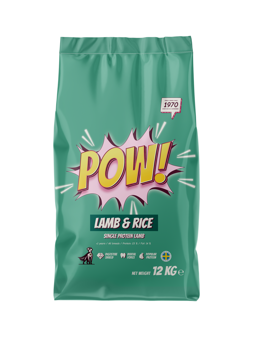 Dog Adult Lamb & Rice Torrfoder för Hund - 12 kg | Djurtyp - Hund - Hundmat - Torrfoder | DogStyle