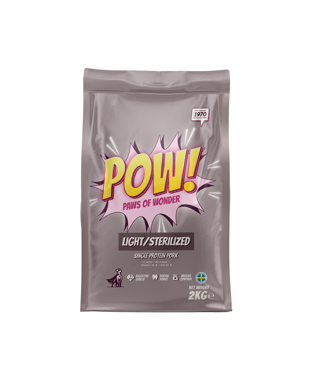 Dog Light/Sterilized Torrfoder för Hund - 12 kg | Djurtyp - Hund - Hundmat - Torrfoder | DogStyle