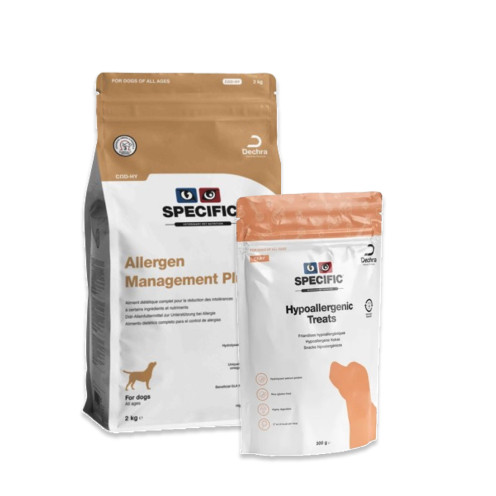 Köp Allergen Management COD-HY – Få Hypoallergenic treats på köpet – 2 kg + treats