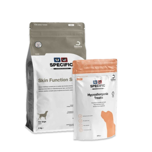 Köp Skin Function Support COD – Få Hypoallergenic treats på köpet – 7 kg + treats