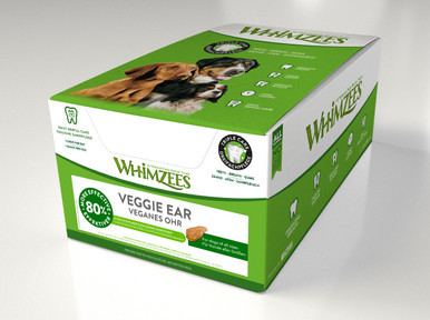 Veggie Ear hundtugg – 1 låda – 1 låda (18 st)