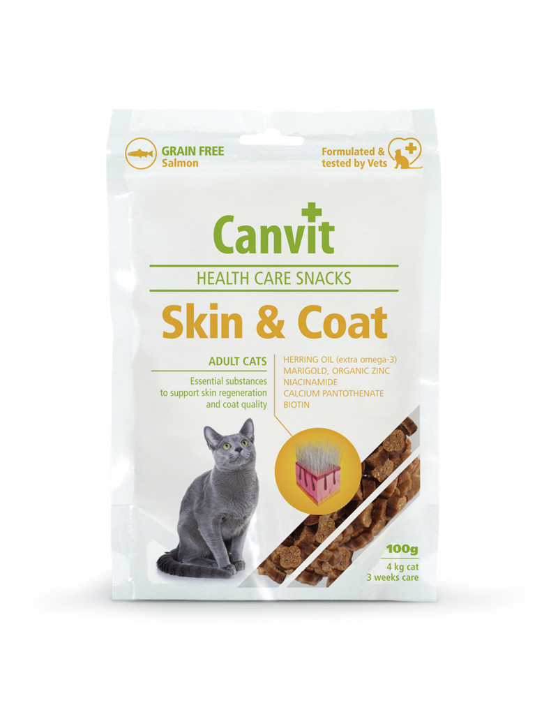 Canvit Health Care Snack Skin & Coat – 100 g