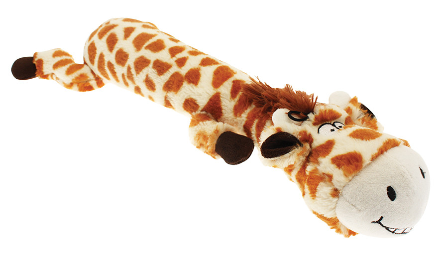Långt djur i plysch – Giraff