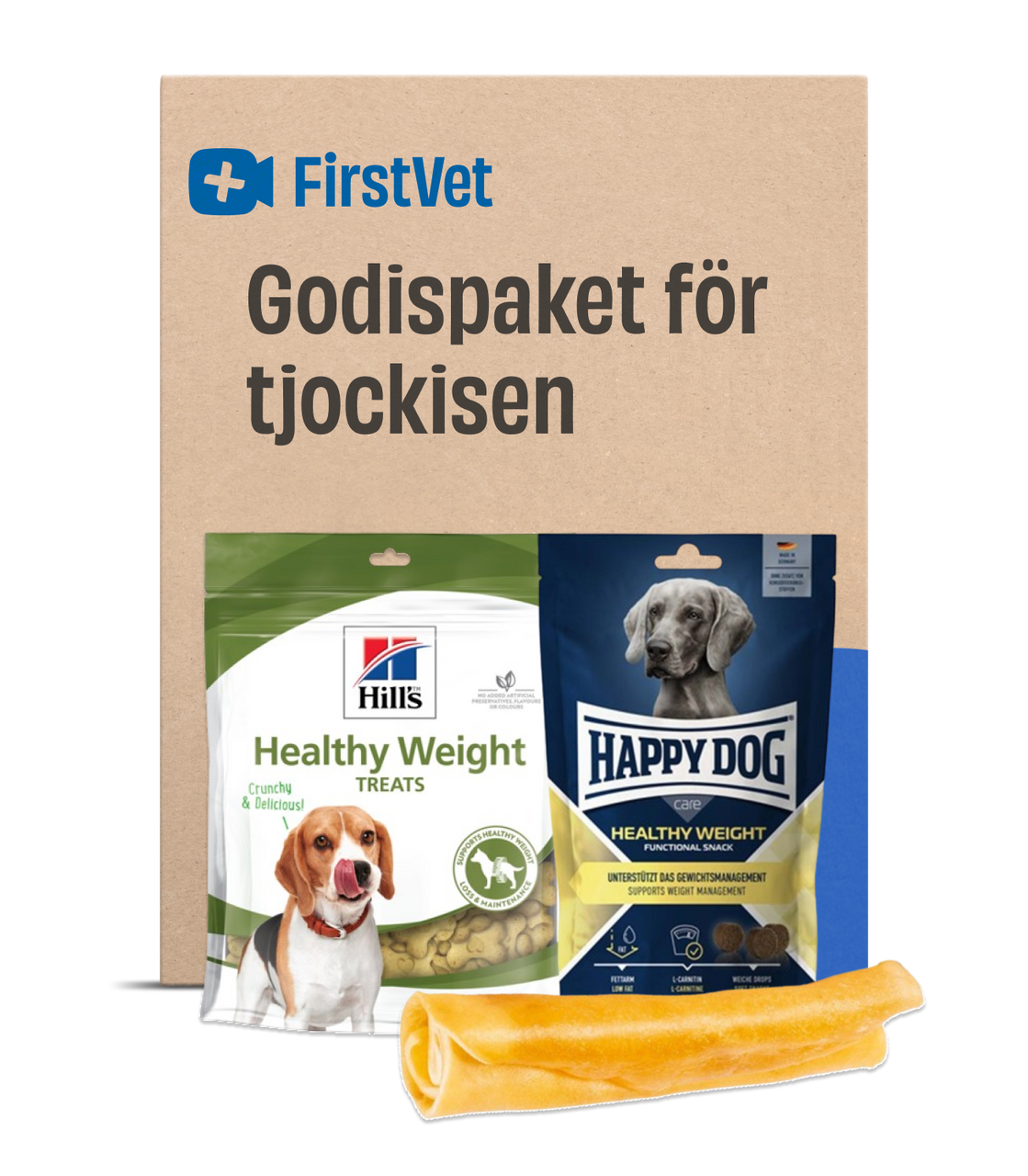 Godispaket för tjockisen Hund - Godispaket för tjockisen