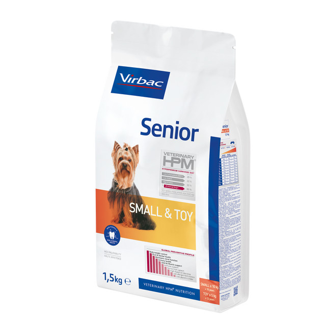 Senior Hundfoder Small & Toy - 1,5 kg | Djurtyp - Hund - Hundmat - Torrfoder | DogStyle