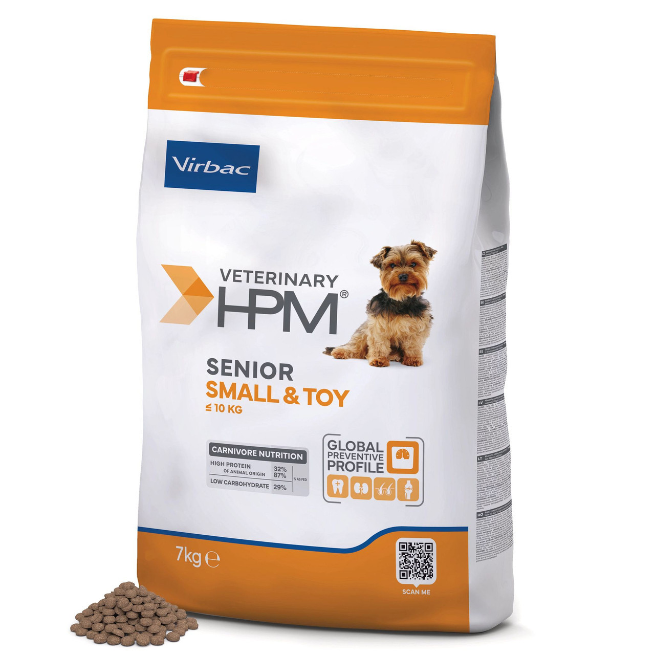Senior Hundfoder Small & Toy - 7 kg
