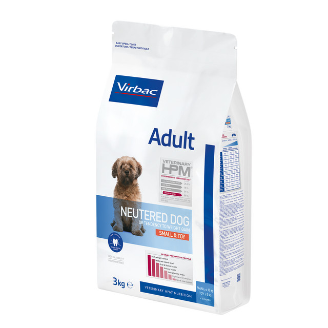 Adult Neutered Hundfoder Small & Toy - 3 kg