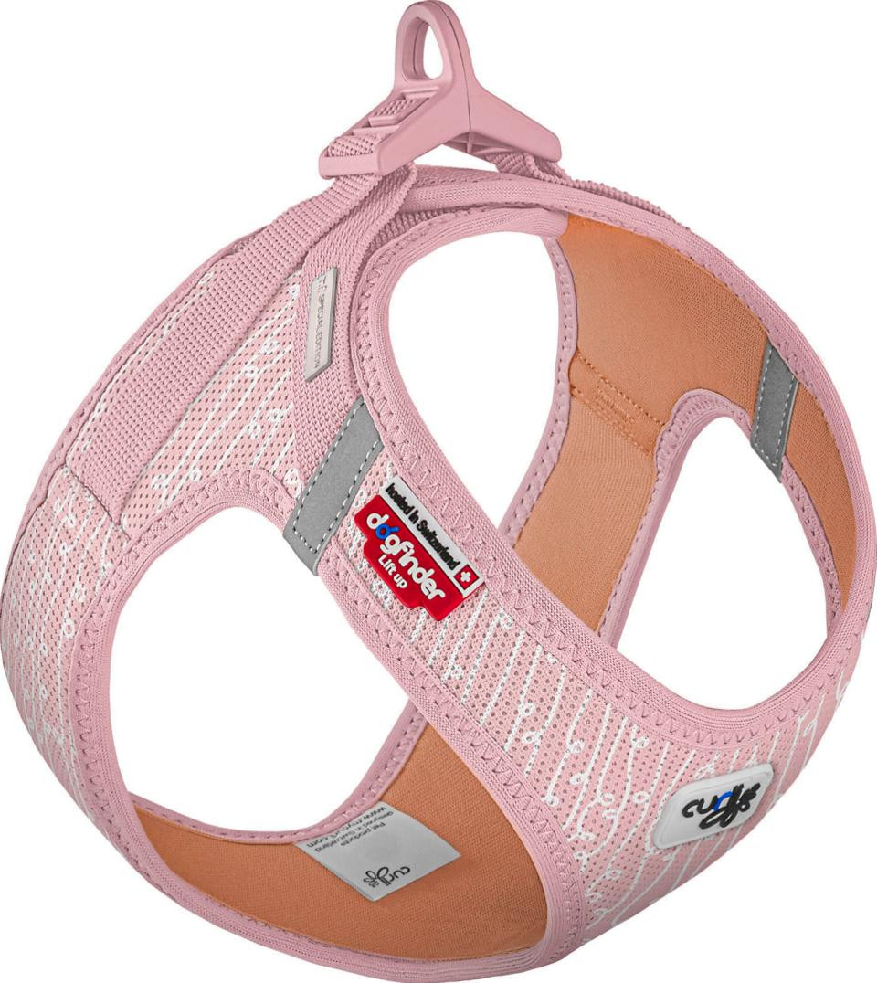 Clasp Vest Air Mesh Harness Sele till Hund, Rosa - L