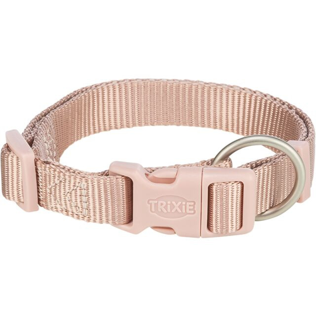 Premium halsband för Hund - S-M / Blush | Djurtyp - Hund - Promenad - Halsband, Koppel och Selar - Halsband | DogStyle