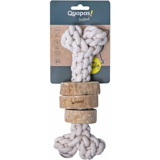 Tuggben i Kraftigt Bomullsrep och Kaffeträd - 24 cm