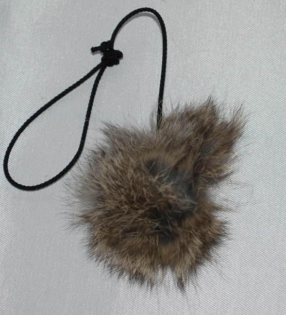 Kattleksak i kaninskinn - Kattleksak