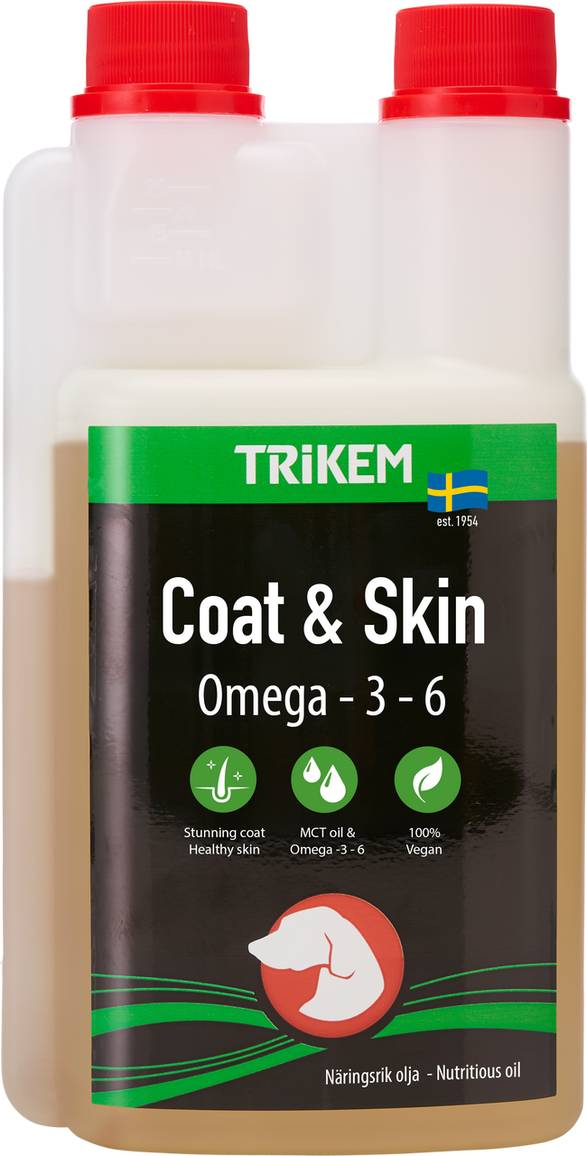 Coat & Skin Olja för Hund - 500 ml