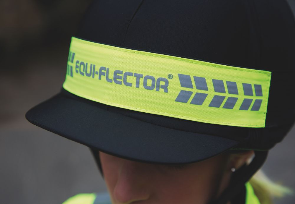 Equi-Flector Reflex Hjälmband - Gul | Djurtyp - Häst - Utrustning - Reflexer och Lampor | DogStyle