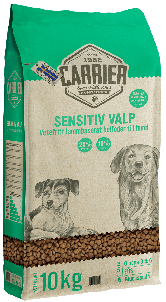Carrier Sensitiv Valpfoder - 10 kg