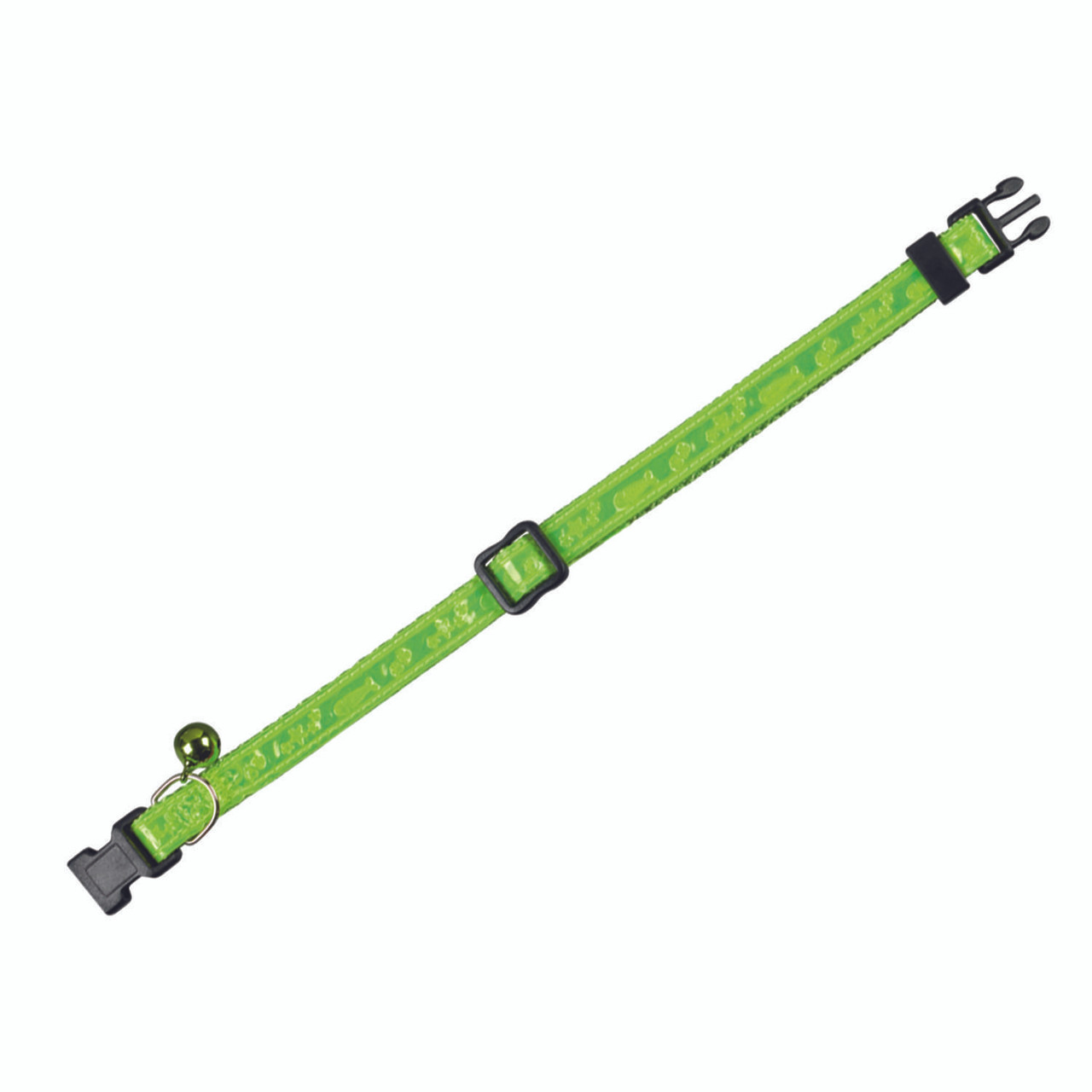 Halsband för Katt - Neongul