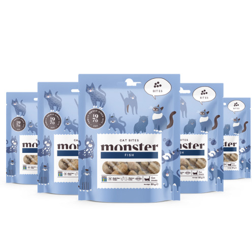Flerpack! Cat Bites Fish Kattgodis – 5 st x 50 g
